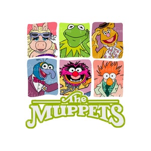 Muppets Png, Muppets Png For Sublimation, Muppets Shirt Png, Family Vacation Png, Muppets Clipart, Only Png, Digital File