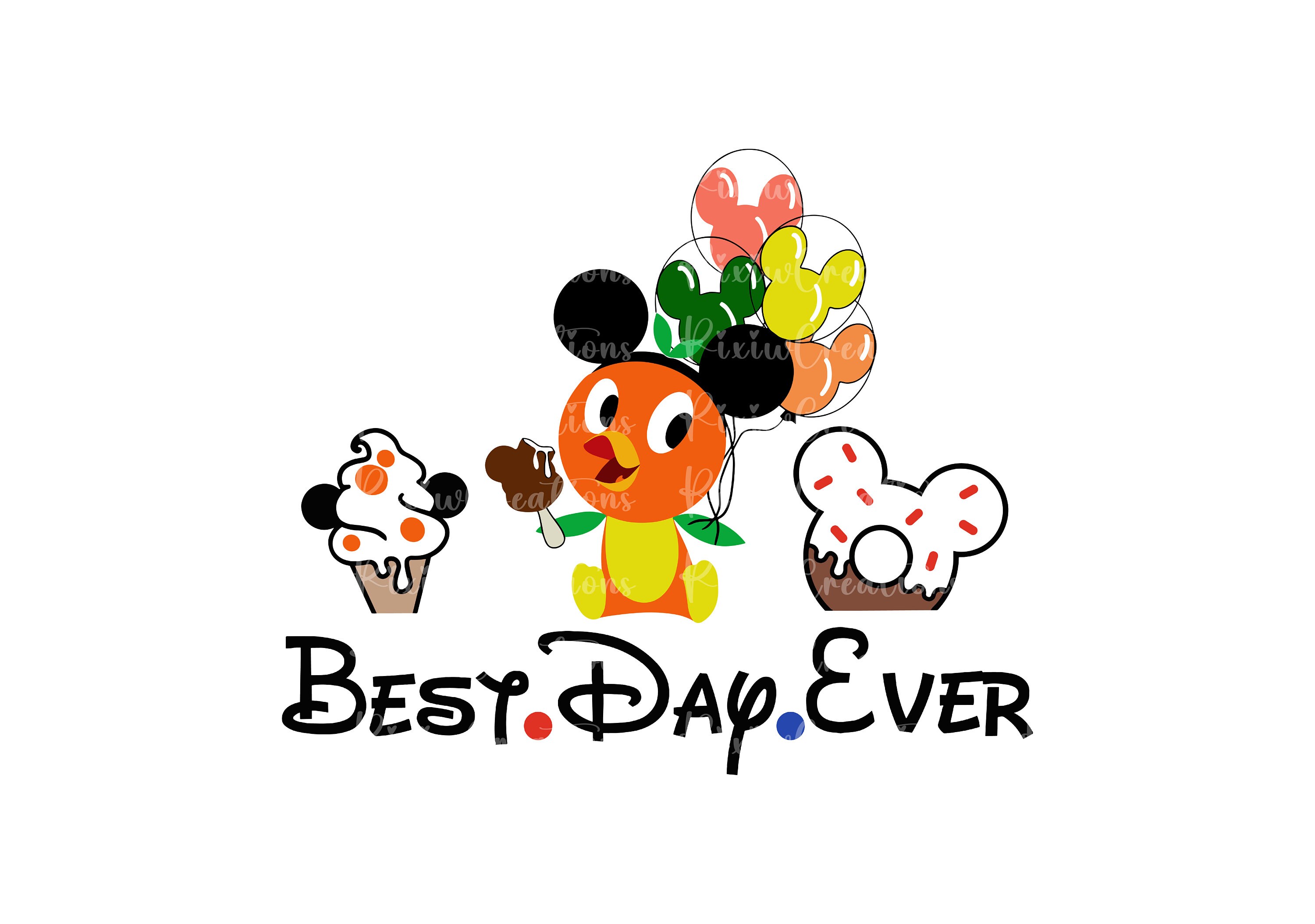 オレンジバードディズニー - Etsy 日本