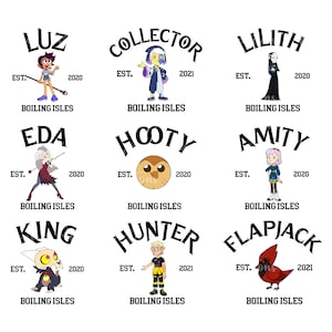 Owl House Png Bundle, Hexside School of Magic and Demonics Png, Hexside School Png, Owl House Characters Png, Owl House Shirt Png, Only Png,