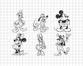 Mickey and Friends Png Svg, Family Vacation Png Svg, Family Trip Png, Vacay Mode Png, Magic Kingdom Png, Mickey Png, Mouse Png, Digital File