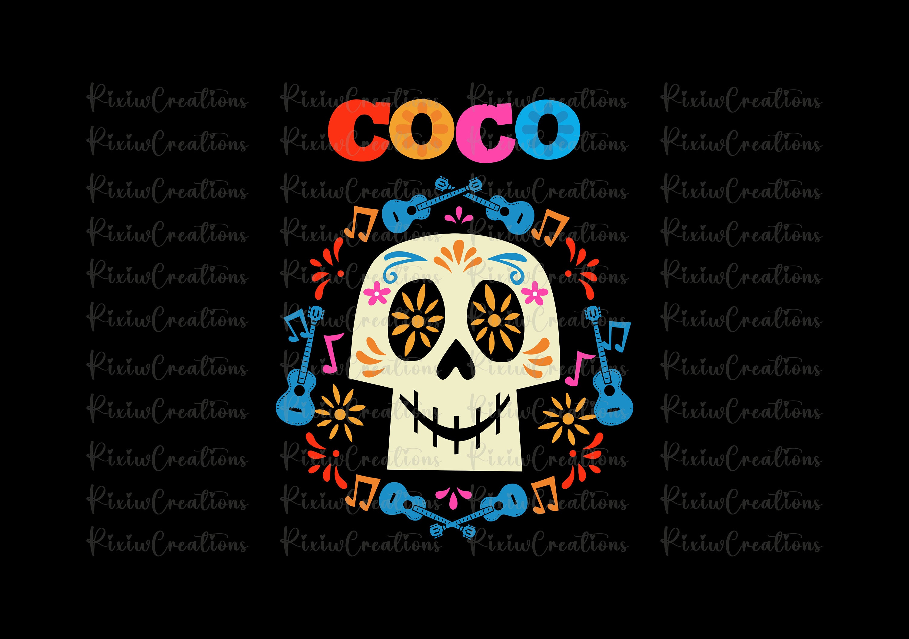 Un Poco Loco, Coco Svg, Coco Png, Un Poco Loco Svg, Un Poco Loco Png, fichier numérique, téléchargement immédiat
