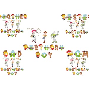 Toy Story Birthday Boy Png, Toy Story Birthday Png, Birthday Party Png, Family Birthday Design, Birthday Girl Png, Family Matching Png