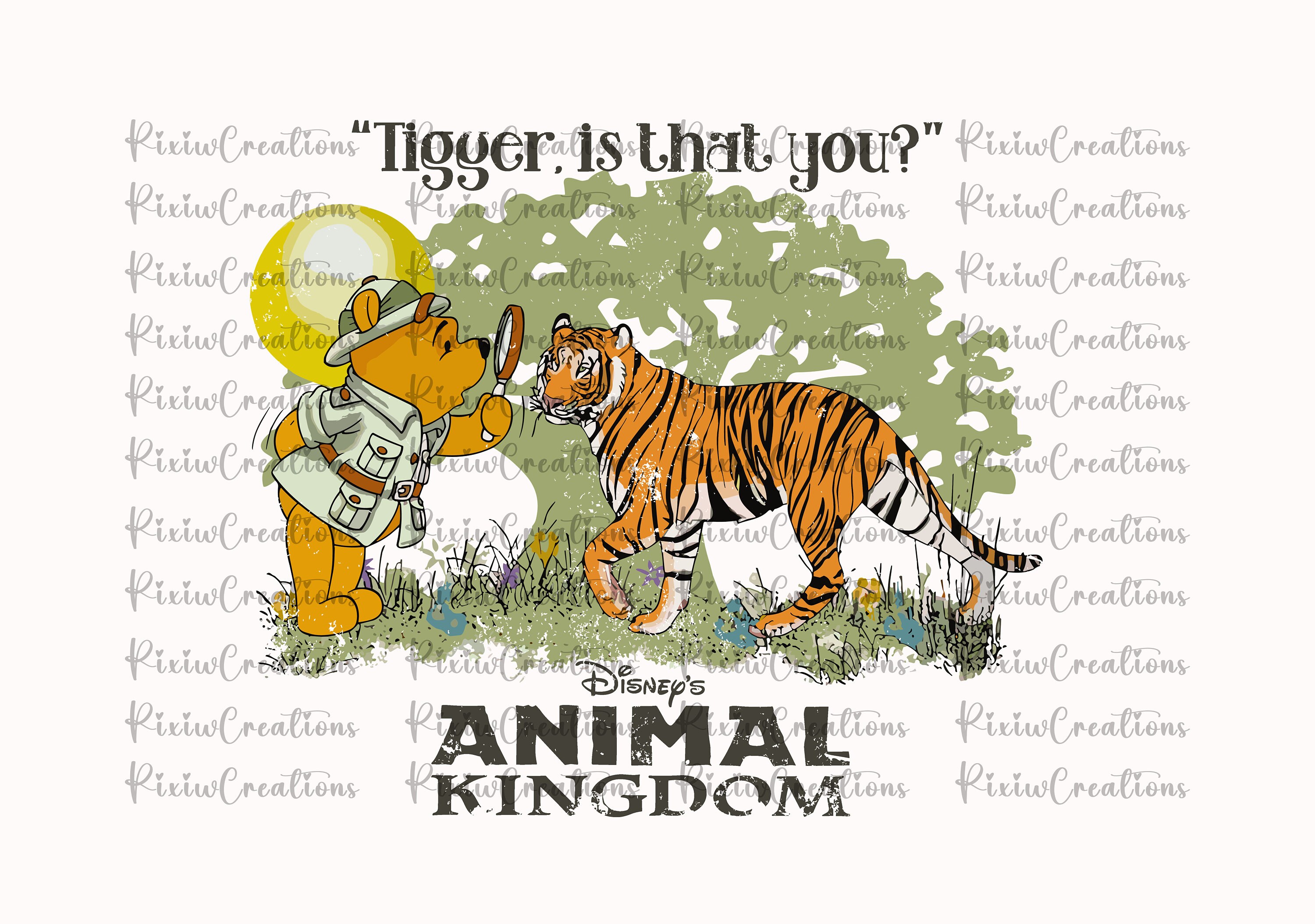 Tigger is That You Animal Kingdom - Etsy Tigger is That You Animal Kingdom - Etsy