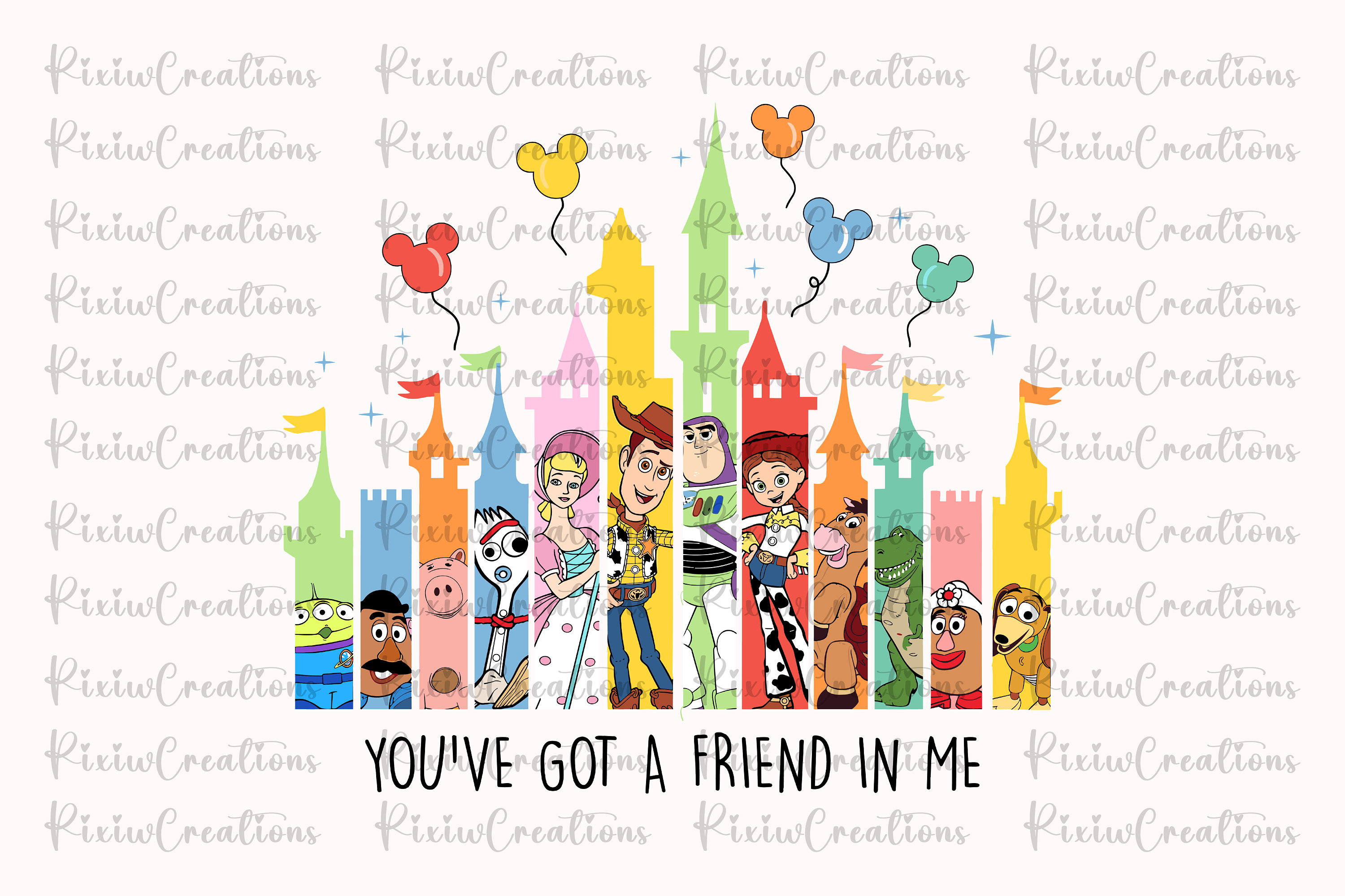 You've Got A Friend In Me Png, Friendship Png, Vacay Mode Png, Magical Kingdom Png, Family Vacation Png, Family Trip Png