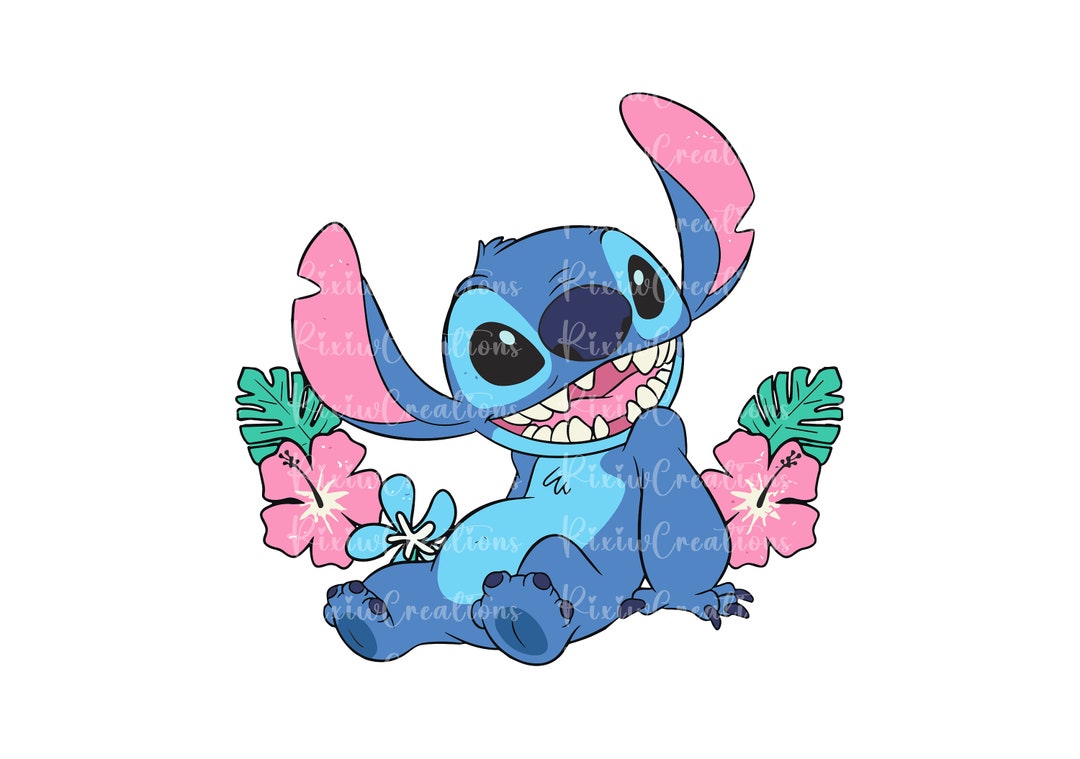 Stitch Png, Retro Stitch Png, Stitch Svg, Stitch Floral Png, Funny ...