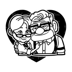 Up Svg, Up Png, Adventure is Out There Png Svg, Up Cricut Svg, Carl Fredricksen Russell Dug, Kevin House Balloons, Digital Download