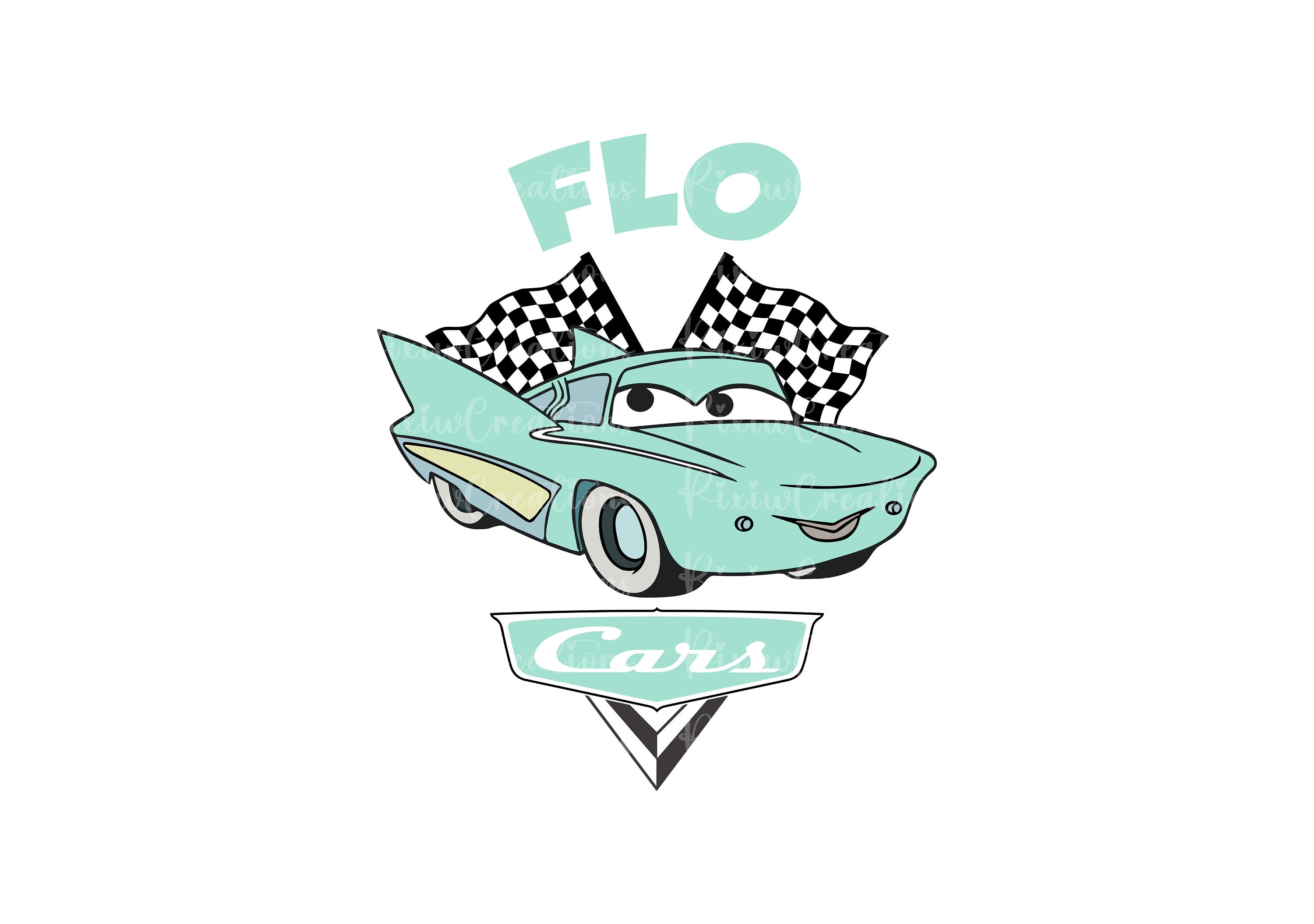 Flo From Cars Shirt