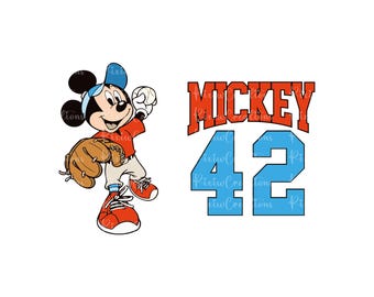 Retro Mickey PNG, Mickey Svg, Family Vacation Png, Vacay Mode Png, Magic Kingdom Png, Mouse Png, Digital File, Mickey Baseball Png