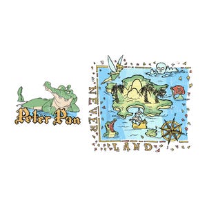Two-Sided Peter Pan Png, Peter Pan Png, Neverland Png, Peter Pan Sublimation Png, Peter Pan Shirt Png, Digital File, Instant Download