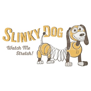 Retro Slinky Dog Png, Slinky Dog Png, Toy Story Png, Sublimacja, Toy Story Clipart, Vacay Mode Png, Magical Kingdom Png, Family Trip Png