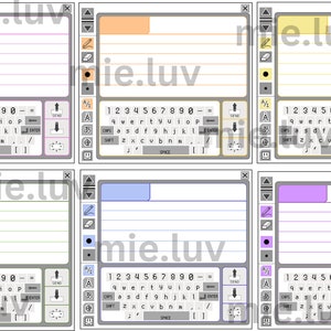 Pictochat Text Template Etsy