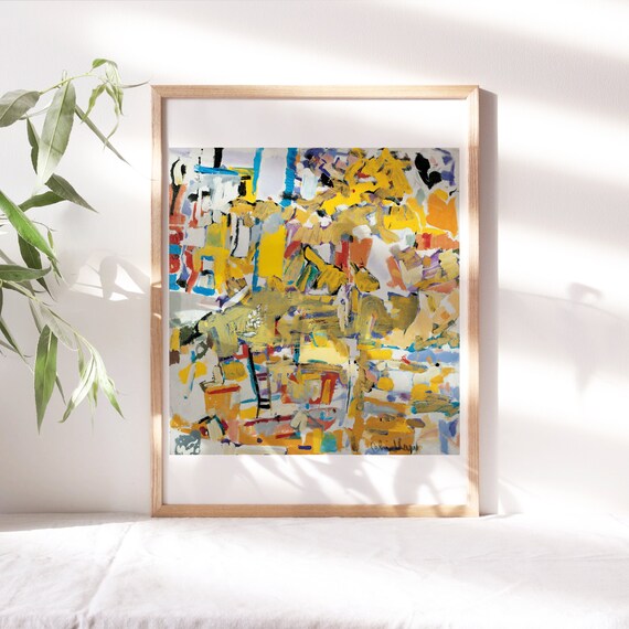 Paul Chidlaw, Boogie Woogie 1900, Fine Art Poster, Moody Wall
