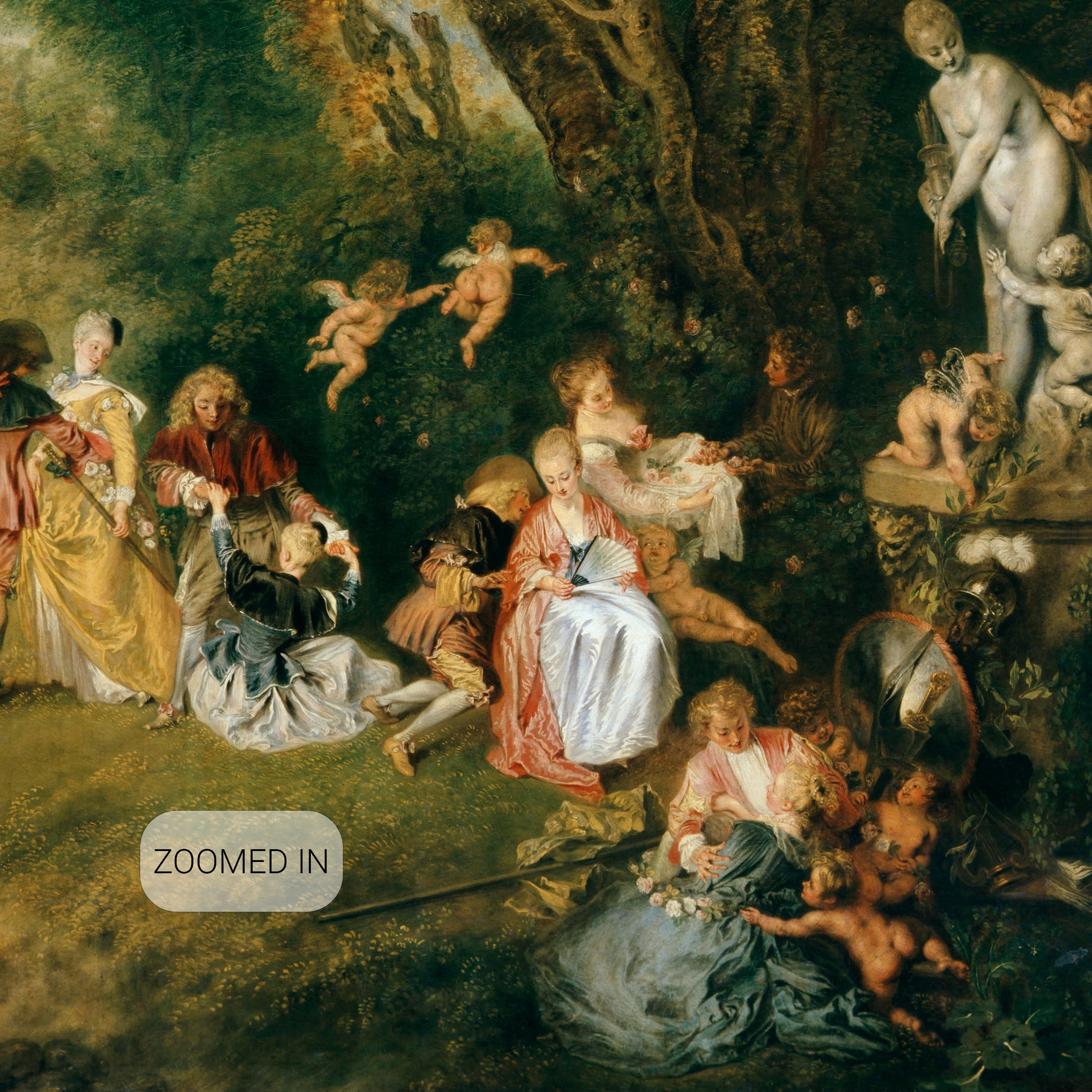 Jean-antoine Watteau, the Embarkation for Cythera, 1719 Living Room ...