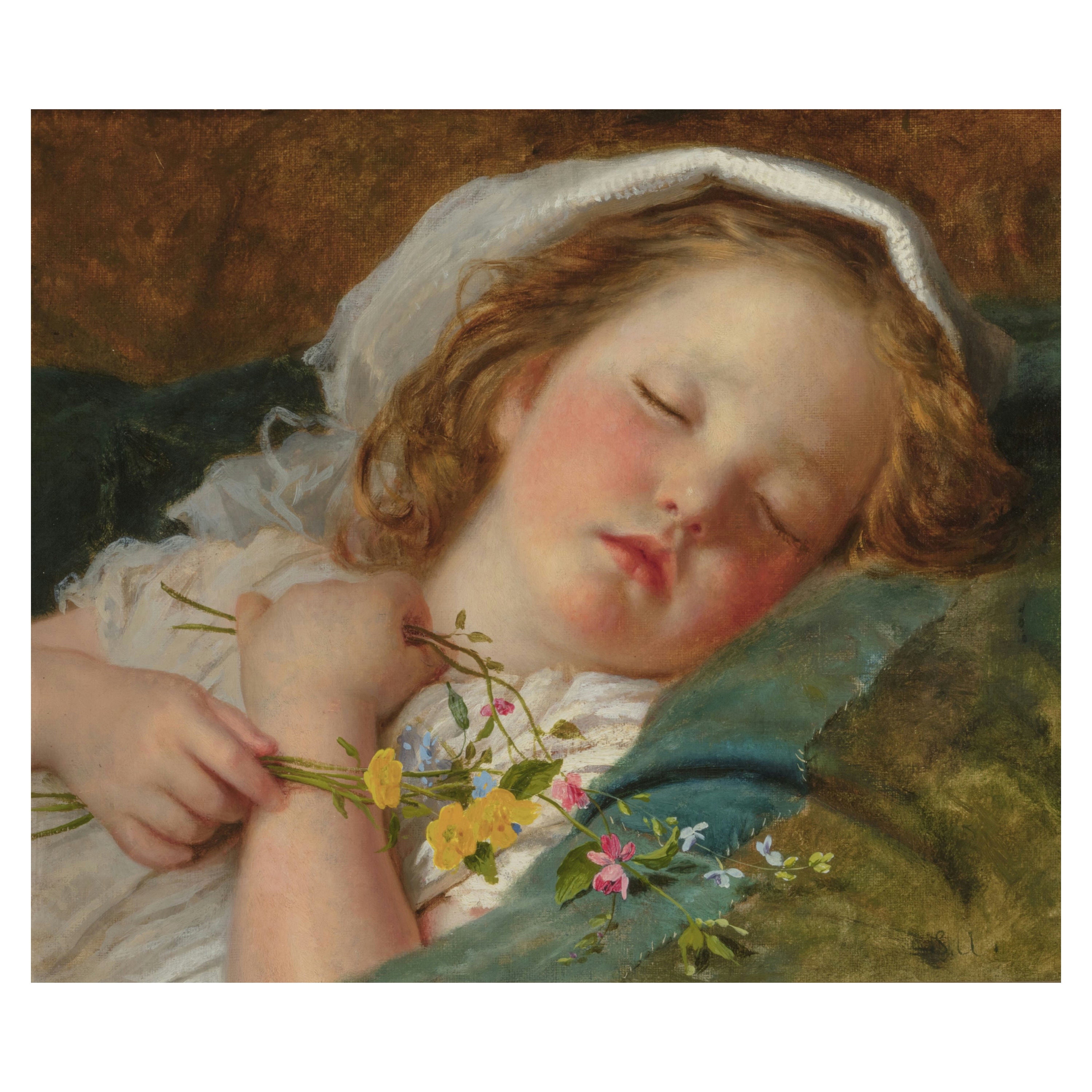 ソフィー・ジェンジェンブル・アンダーソン、ぐっすり眠る、1870年