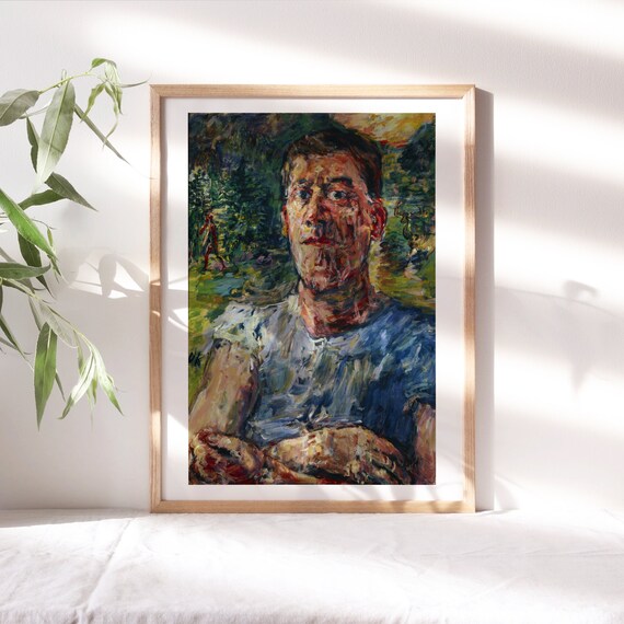 Oskar Kokoschka, Self-portrait of a Degenerate Artist. 1937