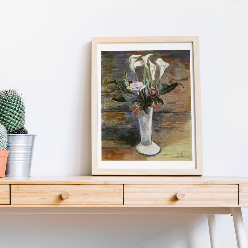 LEE Insung, Calla, 1932 Premium Canvas Décor, Kitchen Wall Art ...