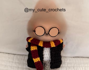 Wizard Outfit the monsters crochet outfit | Crochet pattern | Amigurumi Tutorial PDF  |  Monsters doll clothes pattern