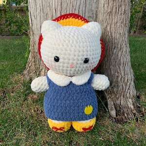 Eng-Spa Sylvanian Families Nursery Cat Crochet Pattern | Calico Critters PDF | Amigurumi Tutorial | Gatito ternurin
