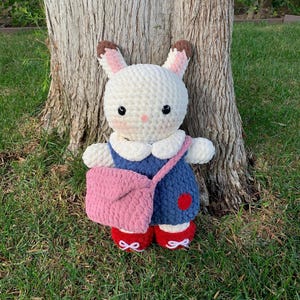 Sylvanian Families Nursery Bunny Crochet Pattern | Calico Critters PDF | Amigurumi Tutorial
