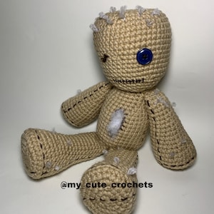 PDF | ヘビーメタルアルバムのテーマ人形 | かぎ針編みのパターン | 編みぐるみのチュートリアル | ラグドールのかぎ針編みのパターン