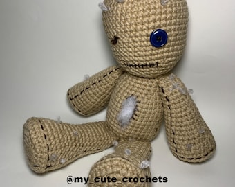 PDF | Heavy Metal album Issues doll | crochet pattern | Amigurumi Tutorial | rag doll crochet pattern