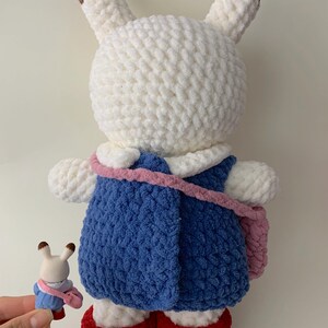 Sylvanian Family Bunny Nursery Calico Critters Friend Amigurumi Crochet Plush