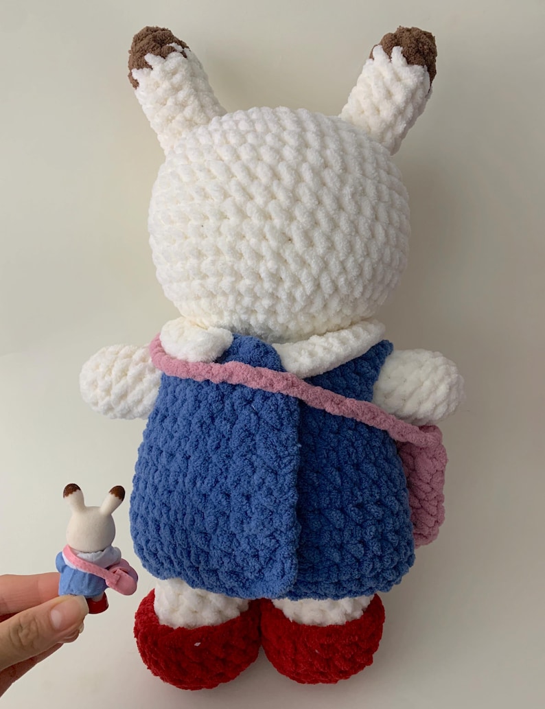 Sylvanian Family Bunny Nursery Calico Critters Friend Amigurumi Crochet Plush