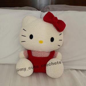 PDF | Eng-Spa Patron au crochet en peluche Kitty mignon | Mignon chaton PDF | Tutoriel Amigurumi | mécène