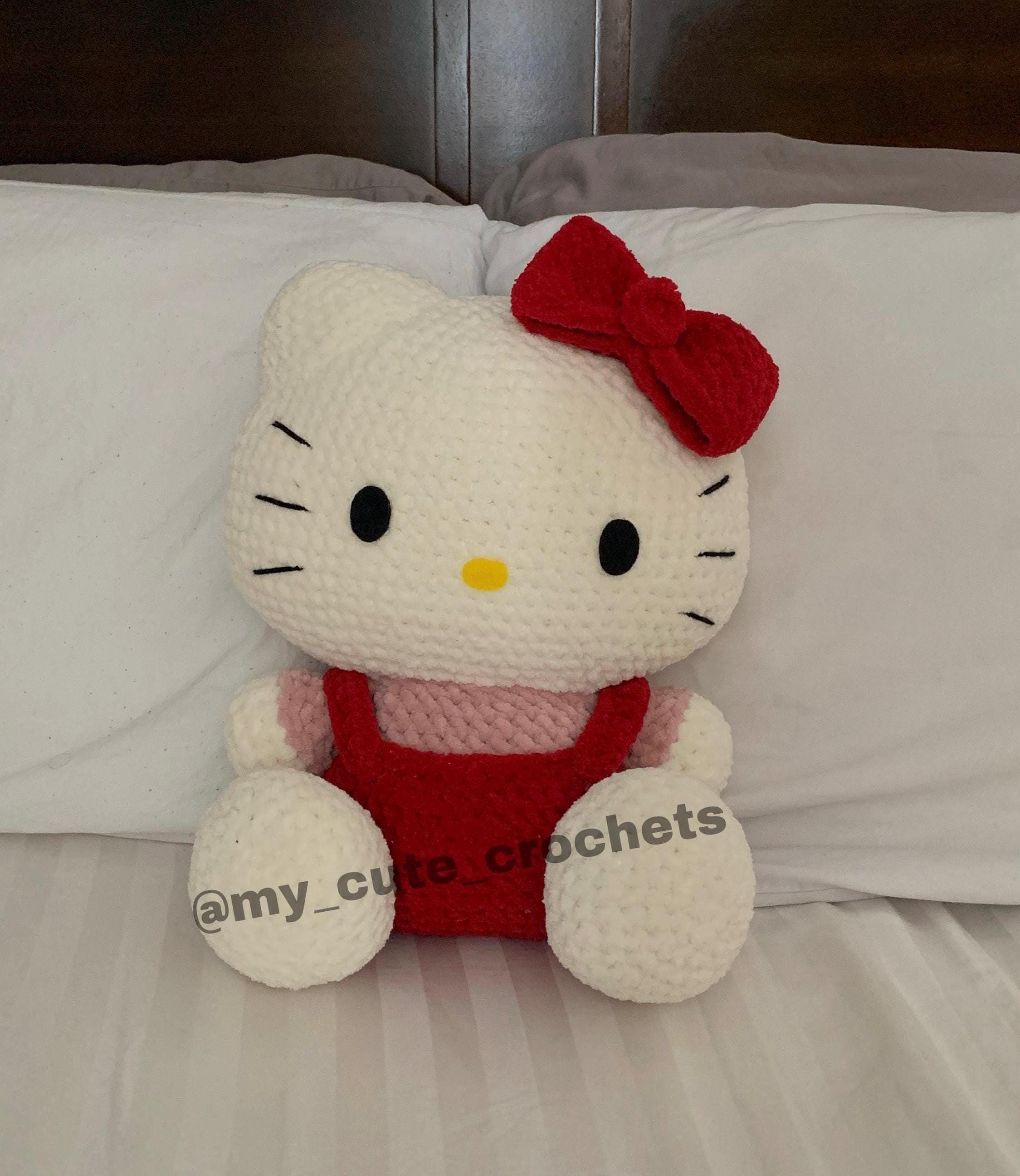 Eng-Spa Cute Kitty Plush crochet pattern  | Cute Kitty PDF | Amigurumi Tutorial | patron