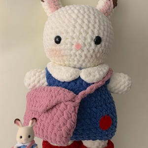 Sylvanian Family Bunny Nursery Calico Critters Friend Amigurumi Crochet Plush