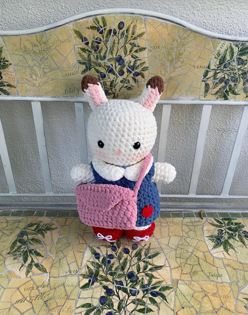 Sylvanian Family Bunny Nursery Calico Critters Friend Amigurumi Crochet Plush