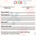 Daycare Boo Boo Form, Childcare Incident Report (digital Download) - Etsy