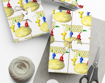 Papel de regalo Pikmin PISS
