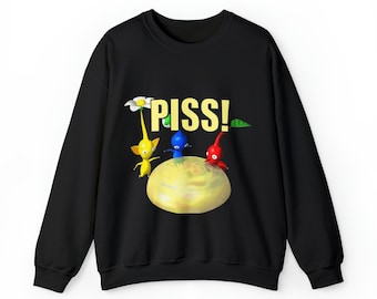 Sudadera divertida Pikmin PISS