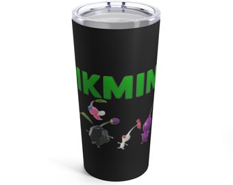Pikmin 4 Black 20oz Tumbler