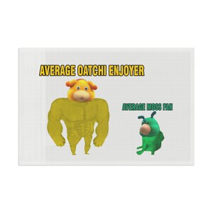Pikmin Oatchi Vs. Moss Flag (White)