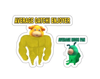 Pegatina de Pikmin Oatchi contra Moss