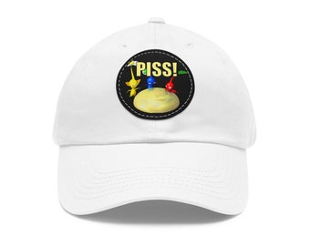 Pikmin Piss Cap (Leather Patch)