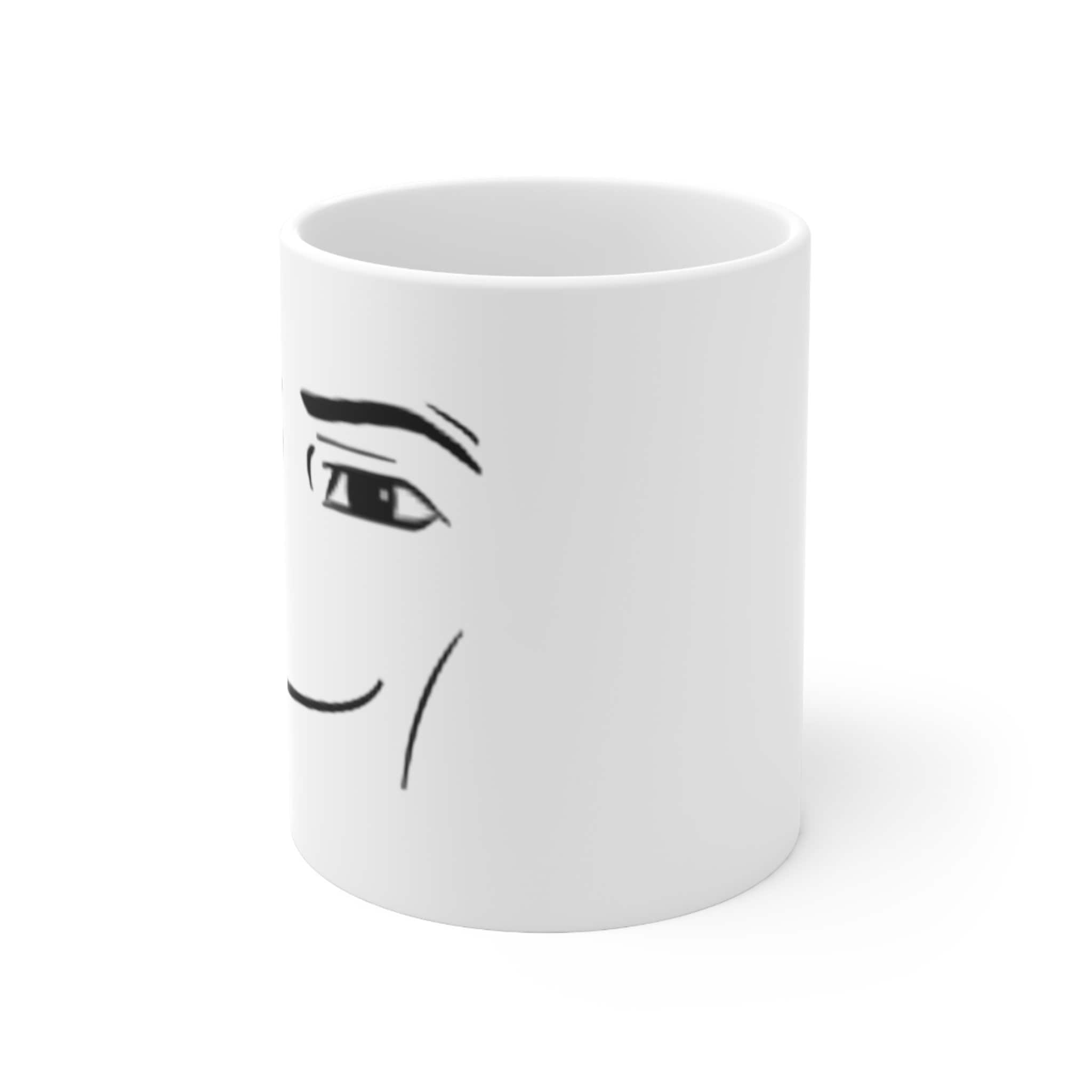 Robloxing Game Inspired Women Face Mug Funny Men Women Faces Coffe Mug  350ML Ceramic Milk Tea Cup Personalized Gift for Friends