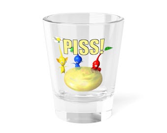 Vaso de chupito transparente de Pikmin