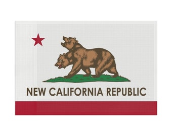 Fallout Flagge der Republik Kalifornien (NCR)