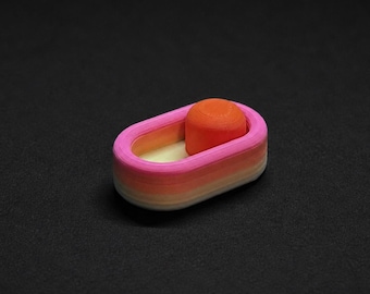 SnapTrack™ - 2-stop fidget slider