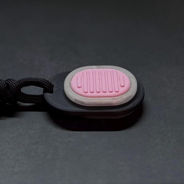 ChillPill™ Mini - Fully Customizable Mini Magnetic Fidget Slider (Comes with mini portable base)