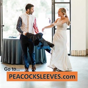 Party Shirt by Peacock Sleeves - military mess dress party shirts