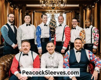 Peacock Sleeves Party Shirts! 100's of designs to choose from