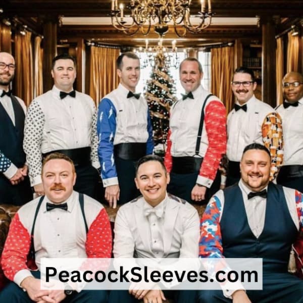 Peacock Sleeves Party Shirts! 100's of designs to choose from