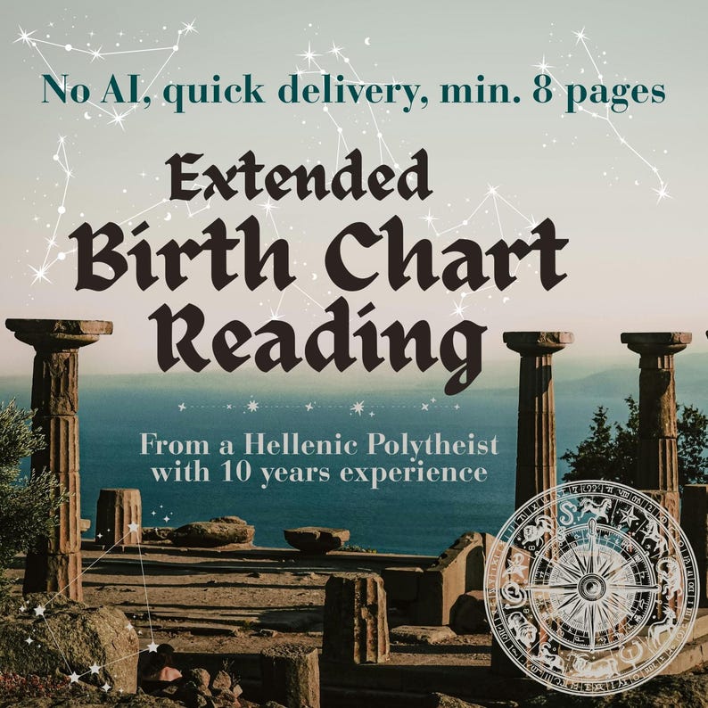 In-depth Birth Chart Reading | Personalized Astrology Advice (PDF) - Etsy