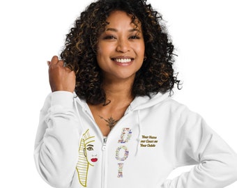 DOI PHA Zip Hoodie Jacket- Free personalization & shipping