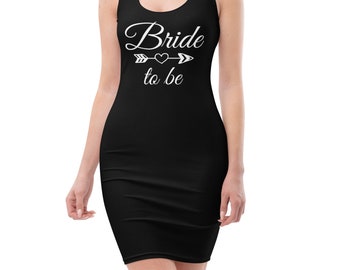 Bride 6 PERSONALIZED Bodycon dress