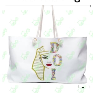 DOI PHA Purse Tote Bag with 2-Sided Design. Free Personalization!